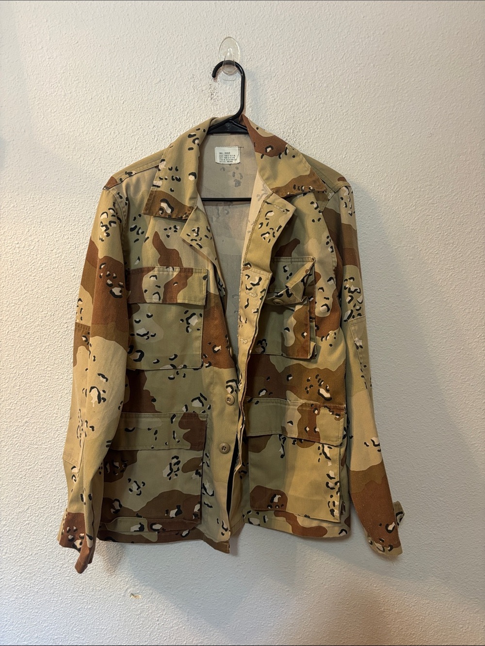 Desert Camo Field Jacket - Tan & Brown